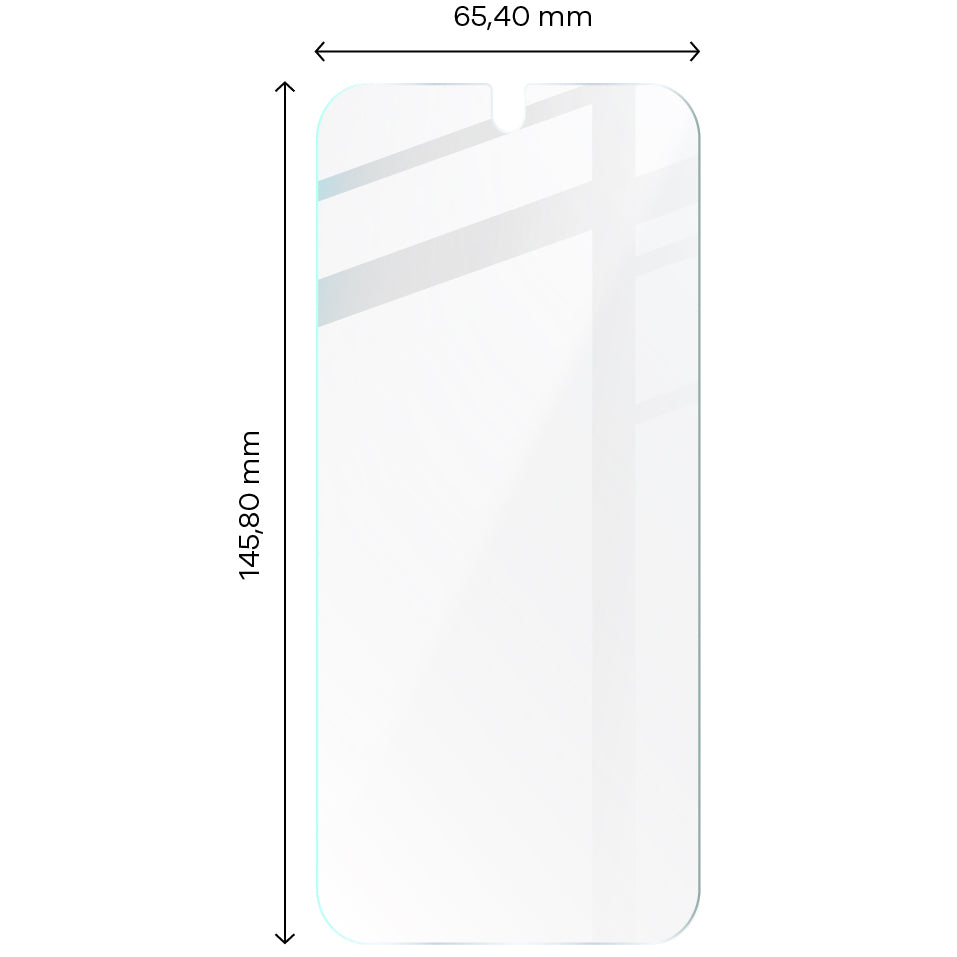 Gehärtetes Glas Bizon Glass Clear - 3 Stück + Kameraschutz für Galaxy S21 5G