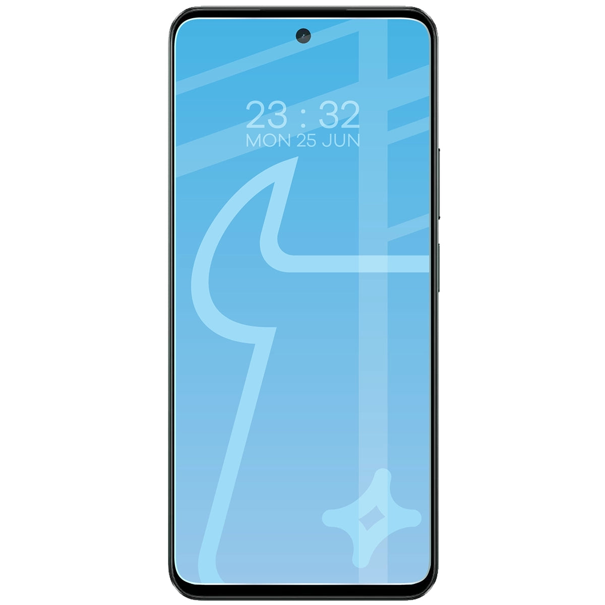Gehärtetes Glas für realme C71 4G, Bizon Glass Clear Duo, 2 Stück (3/4)