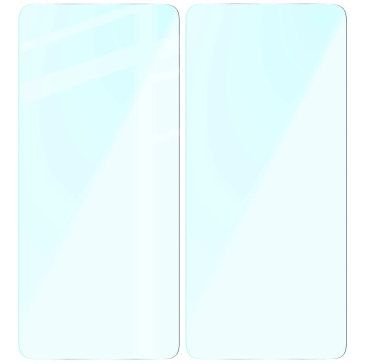 Gehärtetes Glas für realme C71 4G, Bizon Glass Clear Duo, 2 Stück (4/4)