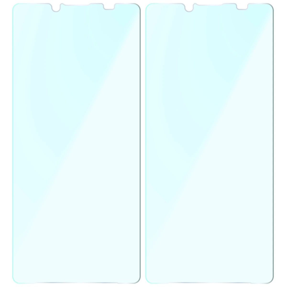 Gehärtetes Glas für Sony Xperia 10 VIII / VII, Bizon Glass Clear Duo, 2 Stück (4/4)