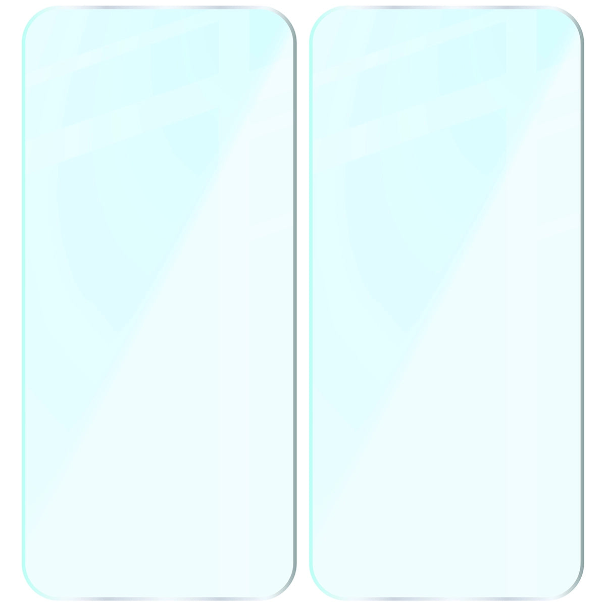Gehärtetes Glas für Xiaomi 17T Pro, Bizon Glass Clear Duo, 2 Stück