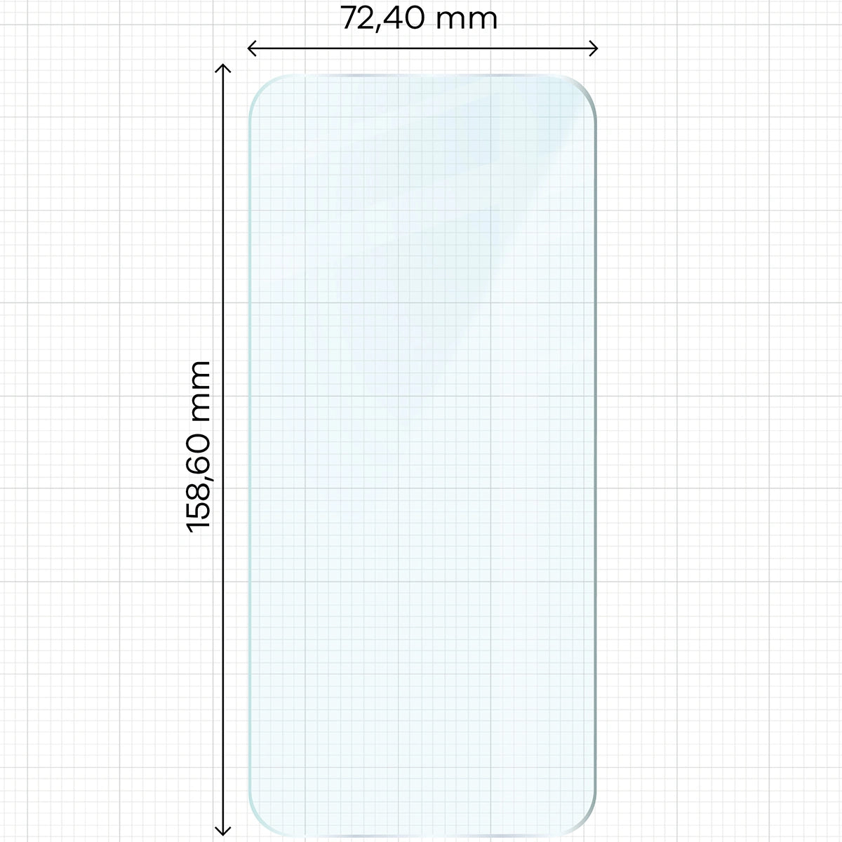 Gehärtetes Glas - 3 Stück + Kameraschutz für Google Pixel 11 Pro XL, Bizon Glass Clear Pack
