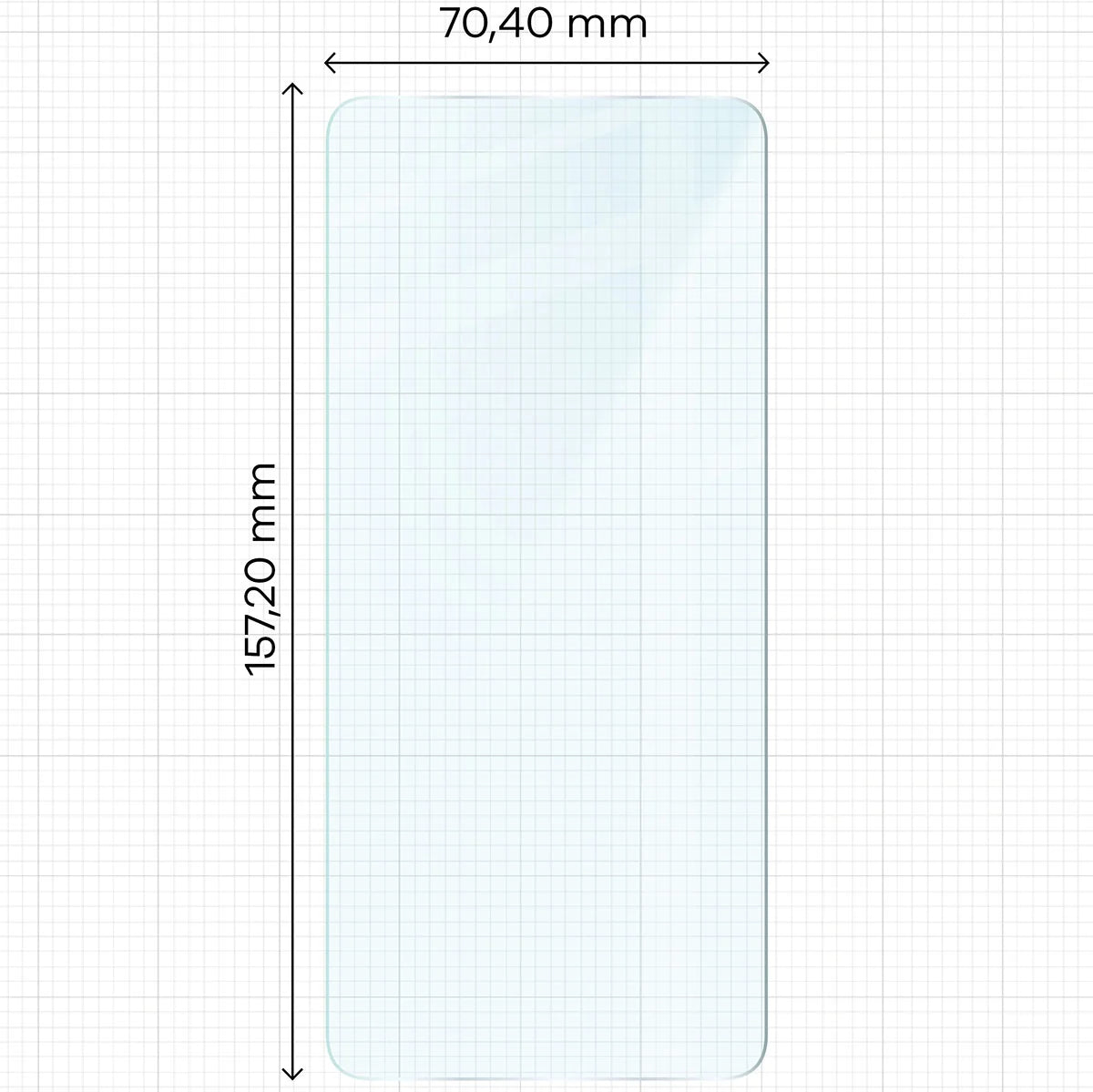 Gehärtetes Glas - 3 Stück + Kameraschutz für OnePlus Nord CE5 5G, Bizon Glass Clear Pack