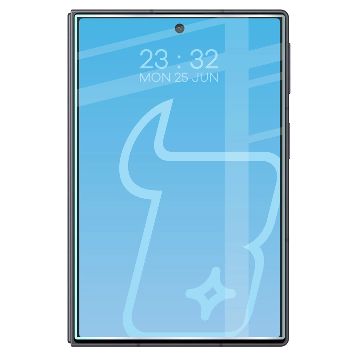 Gehärtetes Glas - 3 Stück + Kameraschutz für Galaxy Z Fold8, Bizon Glass Clear Pack