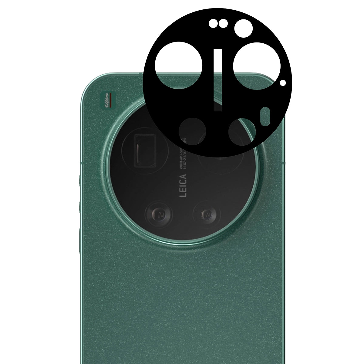 Gehärtetes Glas - 3 Stück + Kameraschutz für Xiaomi 17 Ultra, Bizon Glass Clear Pack (5/6)