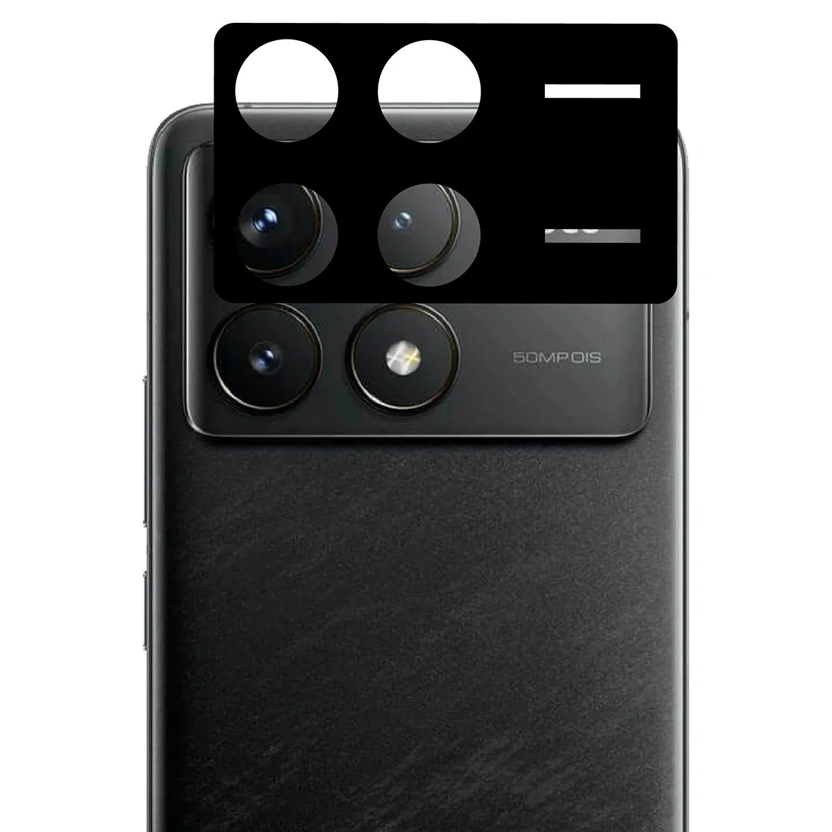 Gehärtetes Glas - 3 Stück + Kameraschutz für Xiaomi POCO F6 Pro, Bizon Glass Clear Pack