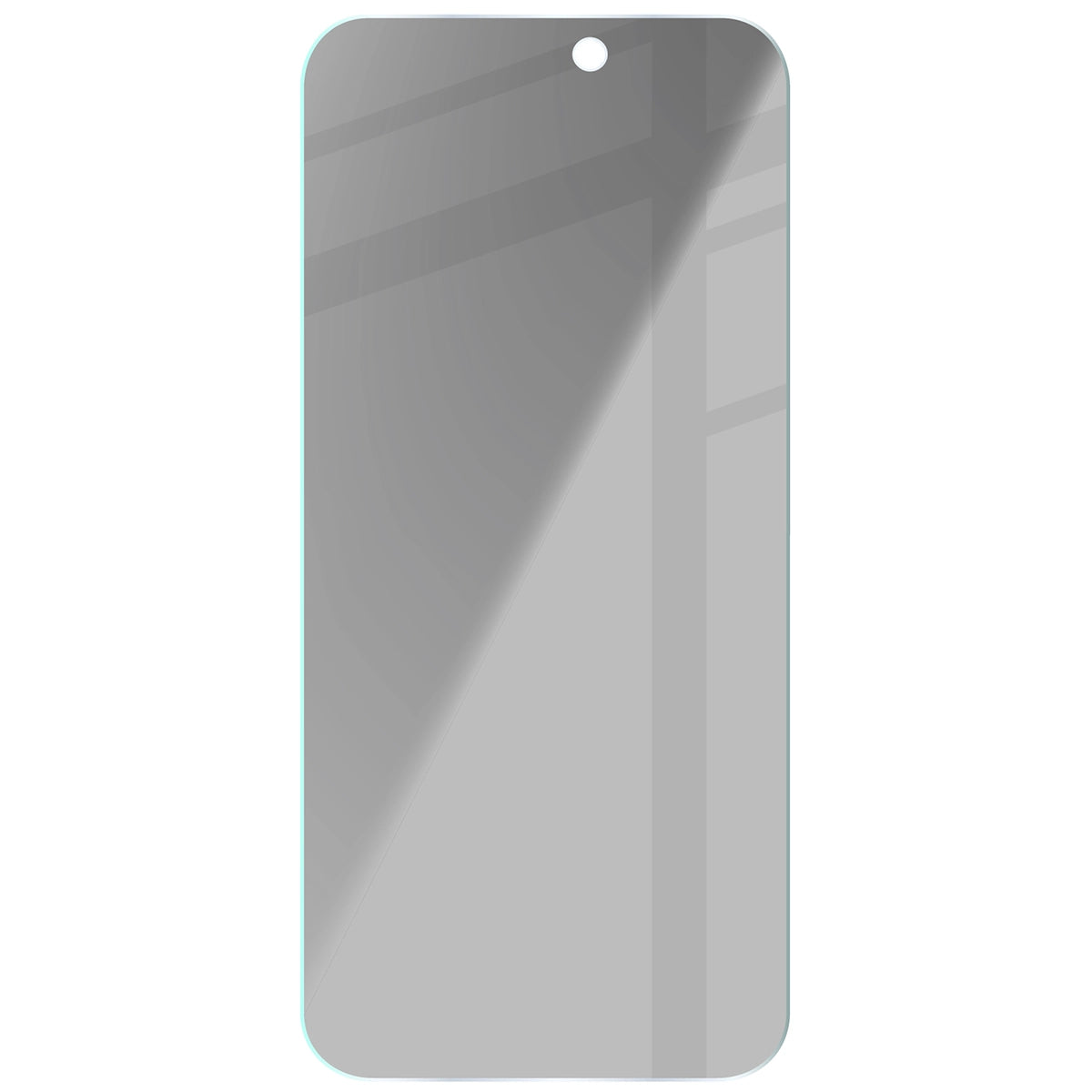 Gehärtetes Glas mit Privatschutzfilter für iPhone 16/15/15 Pro, Bizon Glass Clear Shadow, getönt