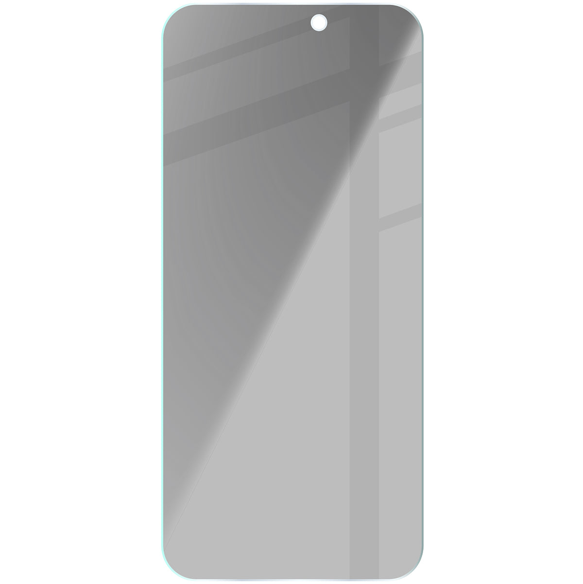 Gehärtetes Glas mit Privatschutzfilter für iPhone 15 Plus / 15 Pro Max, Bizon Glass Clear Shadow, getönt