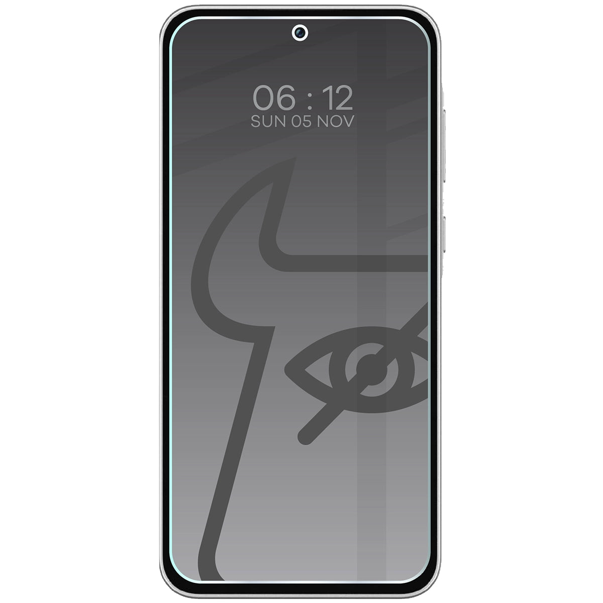 Gehärtetes Glas mit Privatschutzfilter für Galaxy A35 / A55 5G, Bizon Glass Clear Shadow, getönt