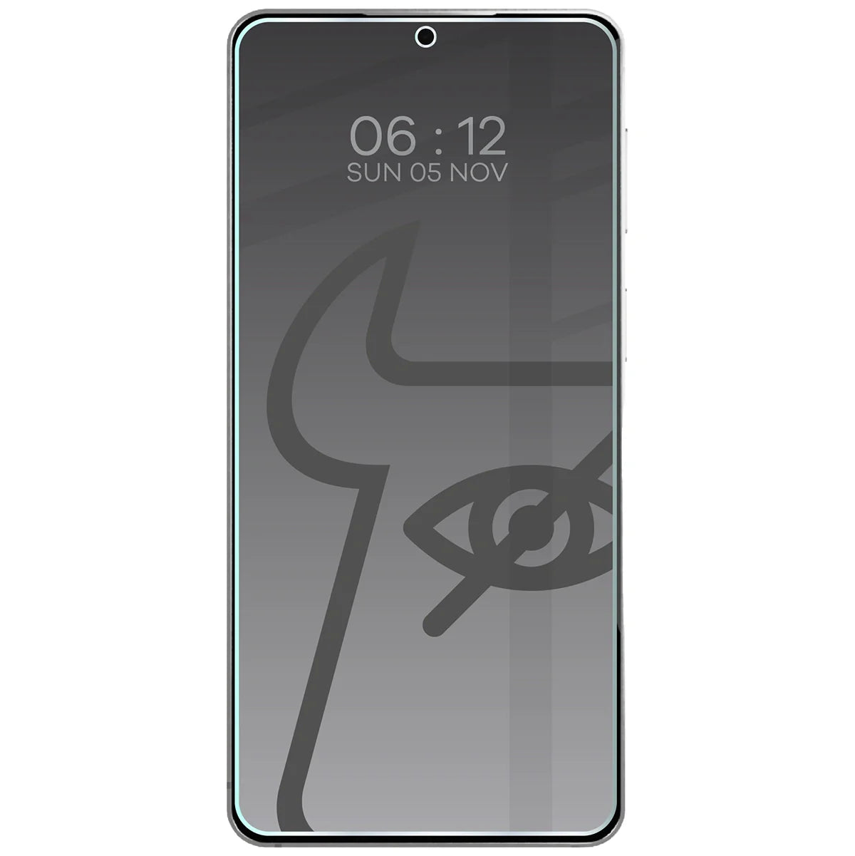 Gehärtetes Glas mit Privatschutzfilter für Galaxy S26, Bizon Glass Clear Shadow, getönt