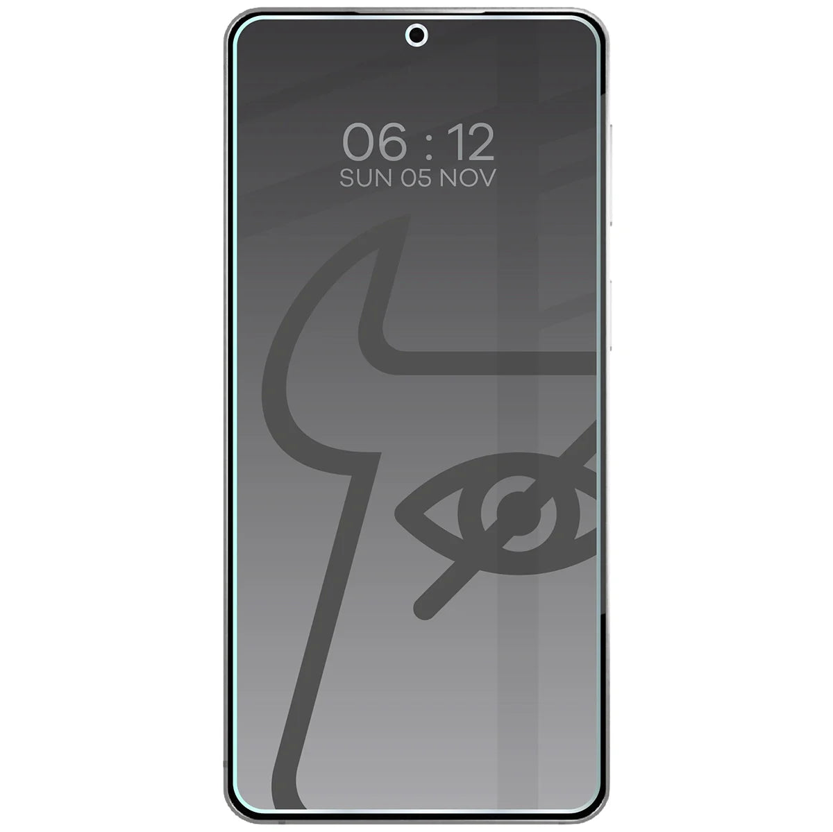 Gehärtetes Glas mit Privatschutzfilter für Galaxy S26 Ultra, Bizon Glass Clear Shadow, getönt