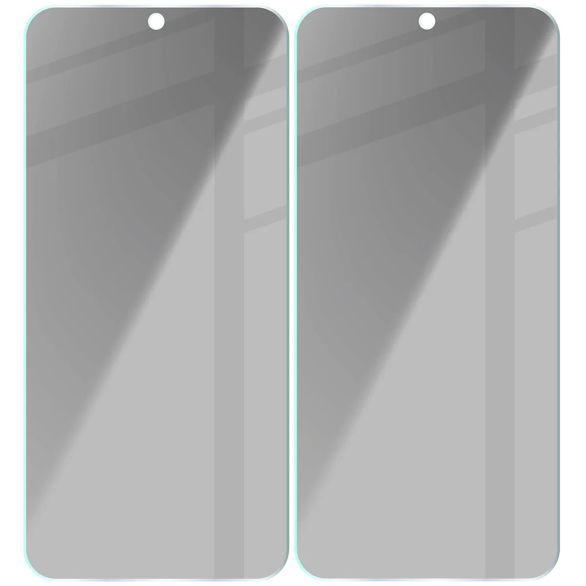 Gehärtetes Glas mit Privatschutzfilter für Galaxy M35 5G / A35 5G / A55 5G, Bizon Glass Clear Shadow Duo, getönt, 2 Stück
