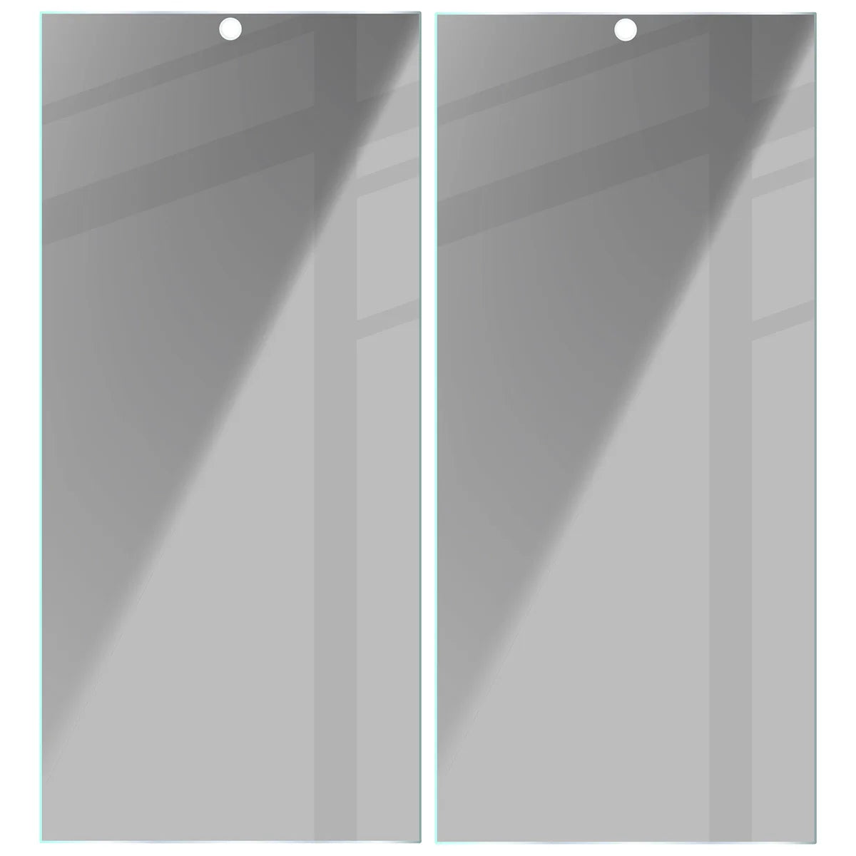 Gehärtetes Glas mit Privatschutzfilter für Galaxy S24 Ultra, Bizon Glass Clear Shadow Duo, getönt, 2 Stück