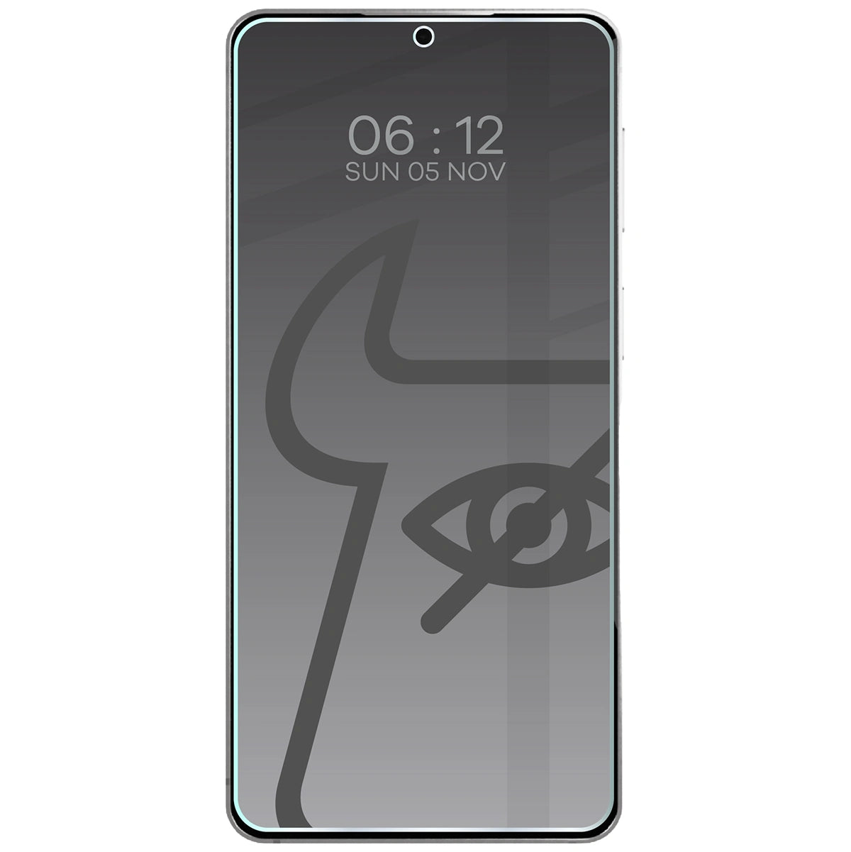 Gehärtetes Glas mit Privatschutzfilter für Galaxy S26, Bizon Glass Clear Shadow Duo, getönt, 2 Stück