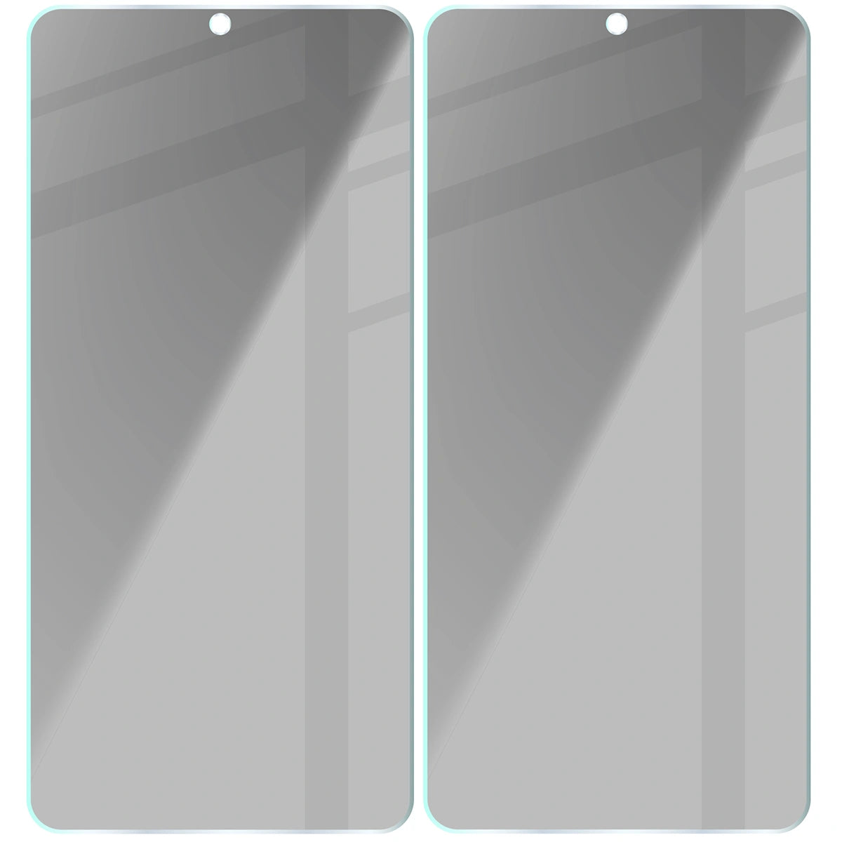 Gehärtetes Glas mit Privatschutzfilter für Galaxy S26, Bizon Glass Clear Shadow Duo, getönt, 2 Stück