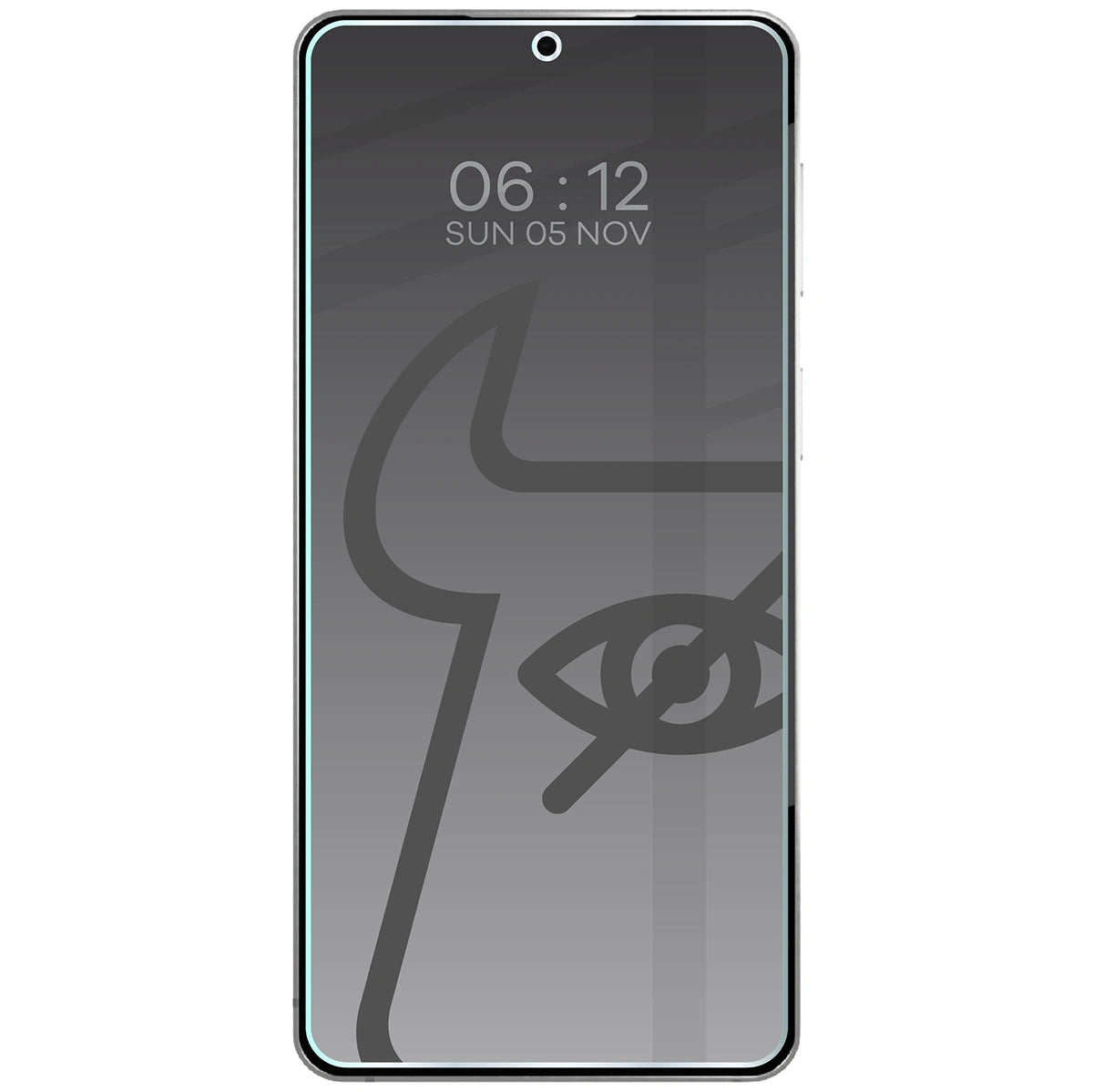 Gehärtetes Glas mit Privatschutzfilter für Galaxy S26 Ultra, Bizon Glass Clear Shadow Duo, getönt, 2 Stück