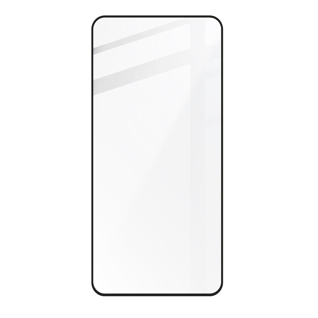 Gehärtetes Glas Bizon Glass Edge für Huawei P50, Schwarz
