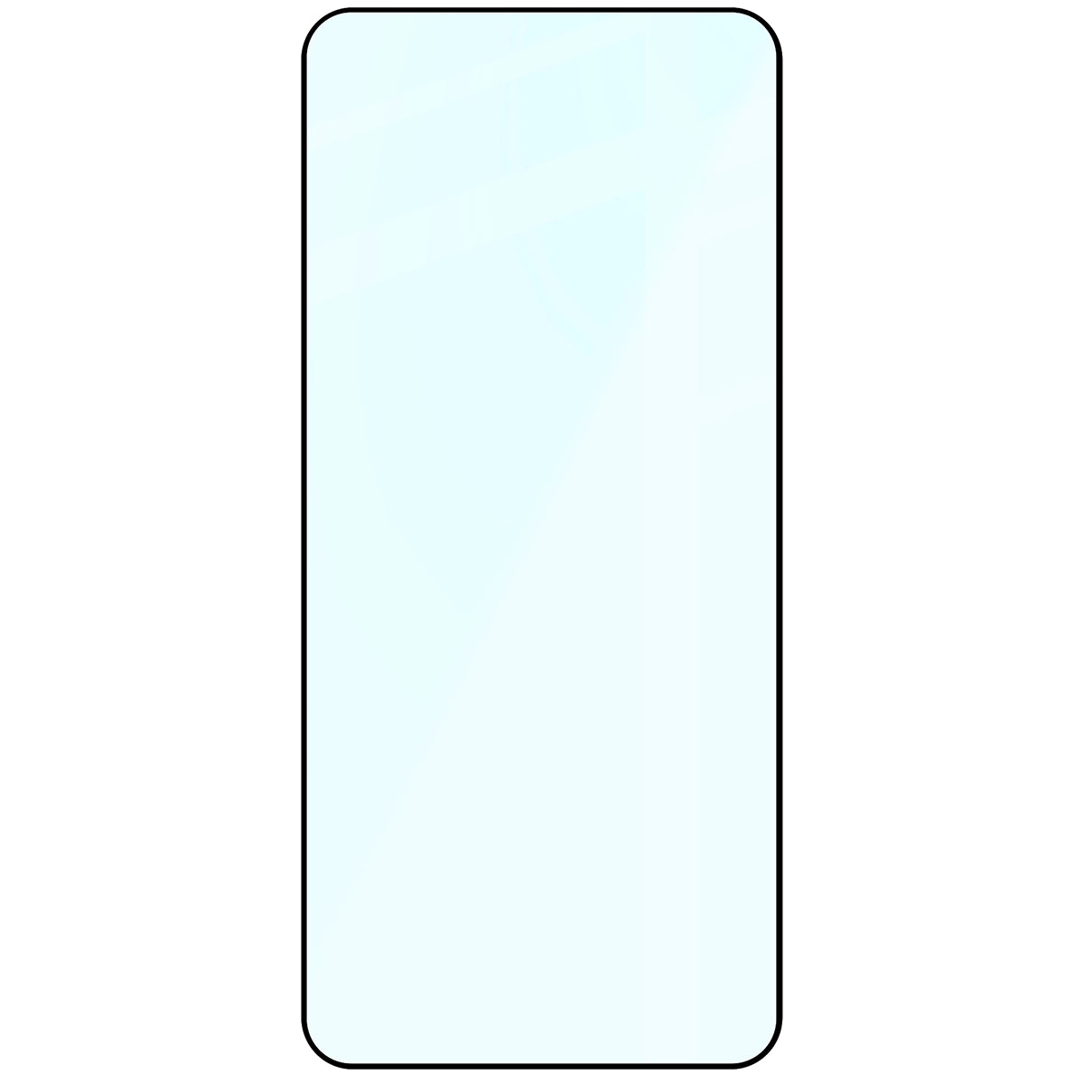 Gehärtetes Glas für Oppo Find X9 Ultra, Bizon Glass Edge, Schwarzer Rahmen