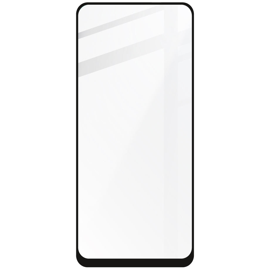 Gehärtetes Glas Bizon Glass Edge für Oppo Reno 5 5G, Schwarz