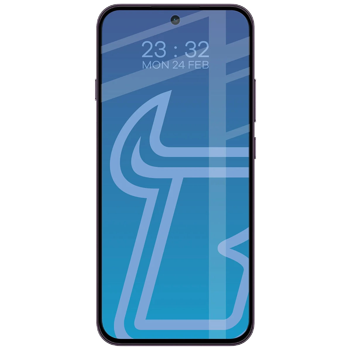 Gehärtetes Glas für Oppo Reno16 F / Reno16 FS, Bizon Glass Edge, Schwarzer Rahmen (3/4)