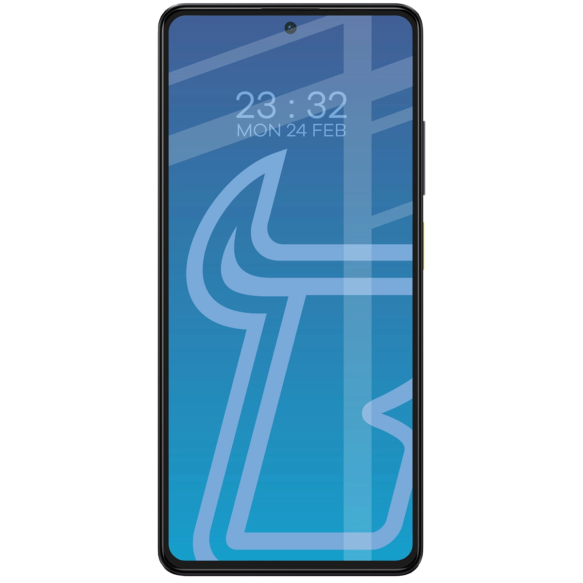 Gehärtetes Glas Bizon Glass Edge 2 für Poco X5 Pro, schwarz