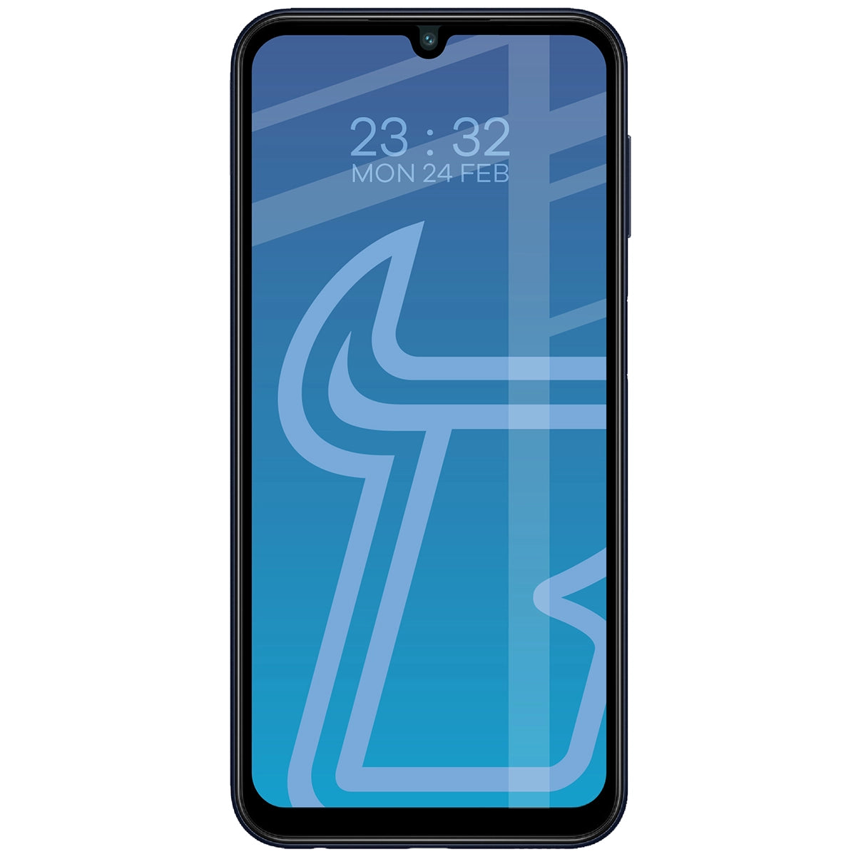 Gehärtetes Glas Bizon Glass Edge 2 für Galaxy M34 5G, schwarz