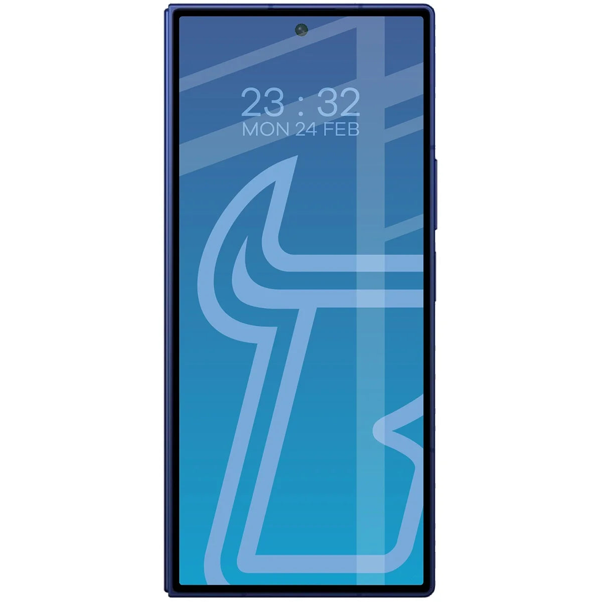 Gehärtetes Glas für Galaxy Z Fold7, Bizon Glass Edge 2, Schwarzer Rahmen