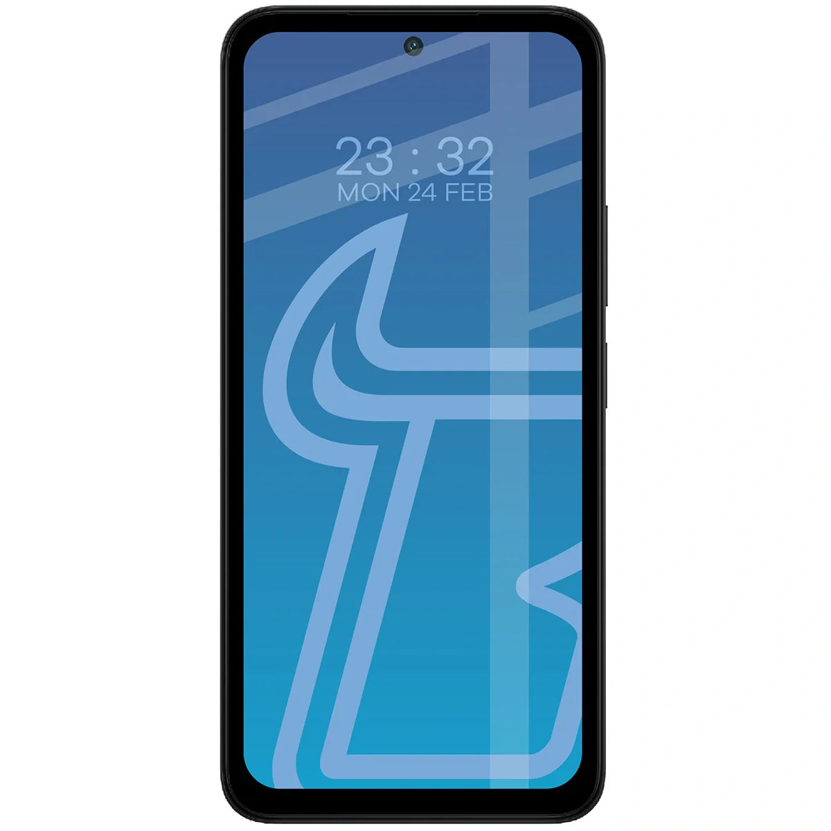 Gehärtetes Glas für Xiaomi Redmi 15 4G / 5G / POCO M7 4G, Bizon Glass Edge 2, Schwarzer Rahmen