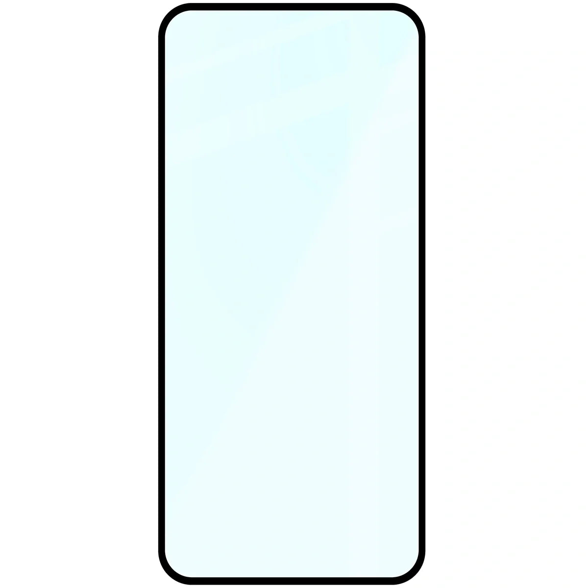 Gehärtetes Glas für Xiaomi Redmi 15 4G / 5G / POCO M7 4G, Bizon Glass Edge 2, Schwarzer Rahmen