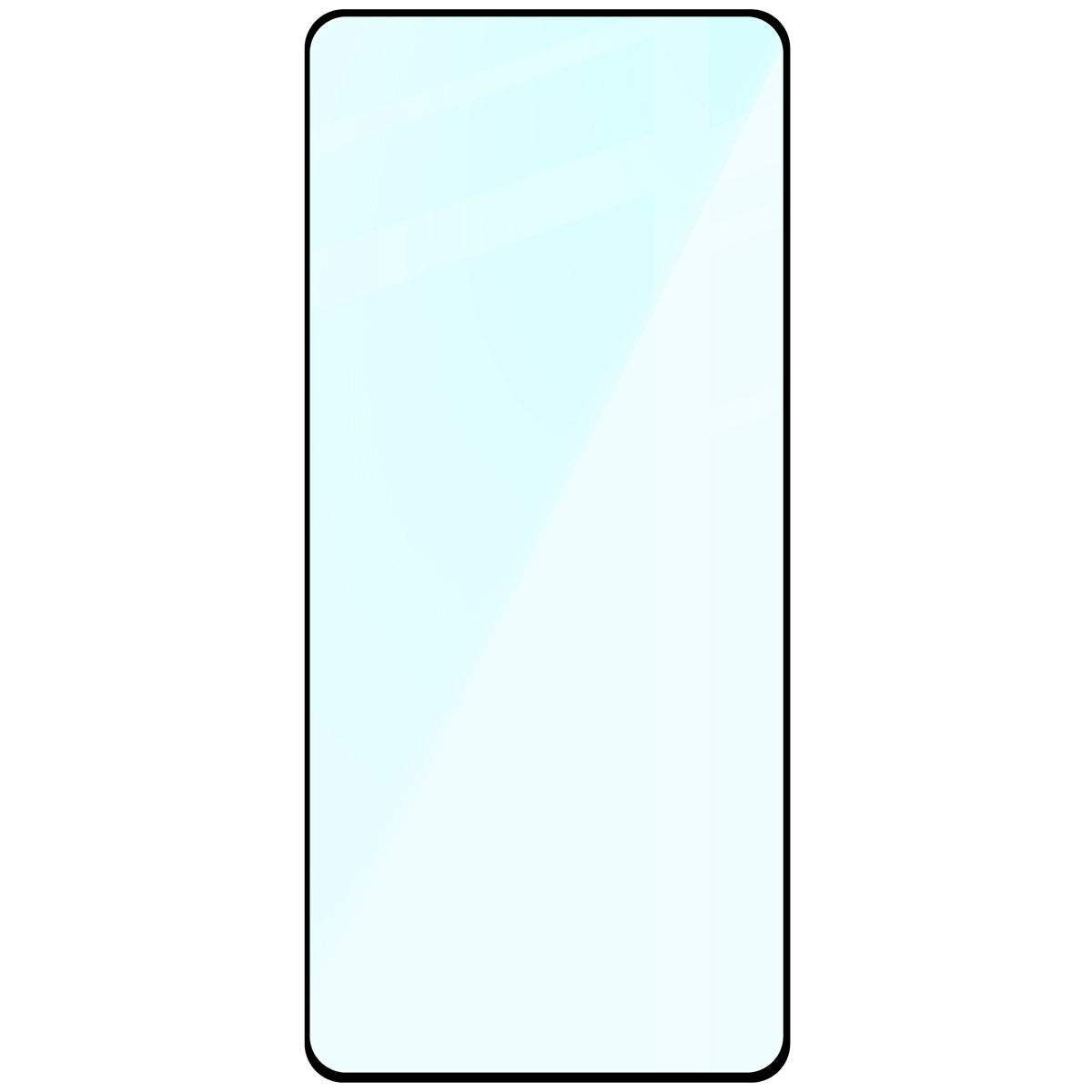 Gehärtetes Glas für Asus Zenfone 12 Ultra, Bizon Glass Edge 2, Schwarzer Rahmen