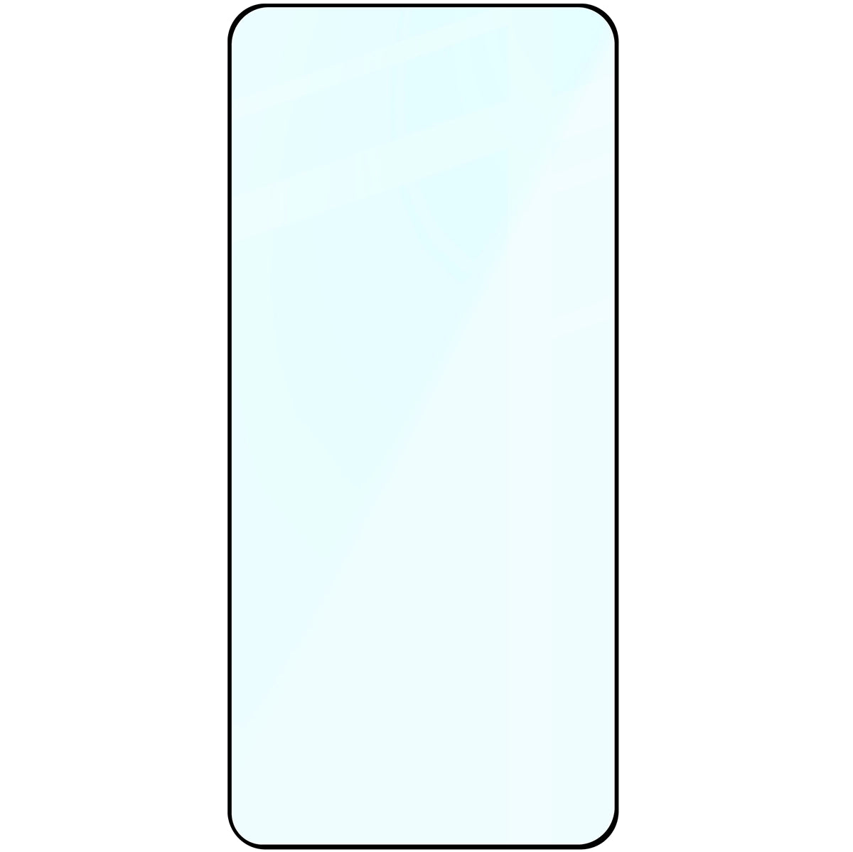 Gehärtetes Glas für Galaxy S25 Plus / S24 Plus, Bizon Glass Edge, schwarz