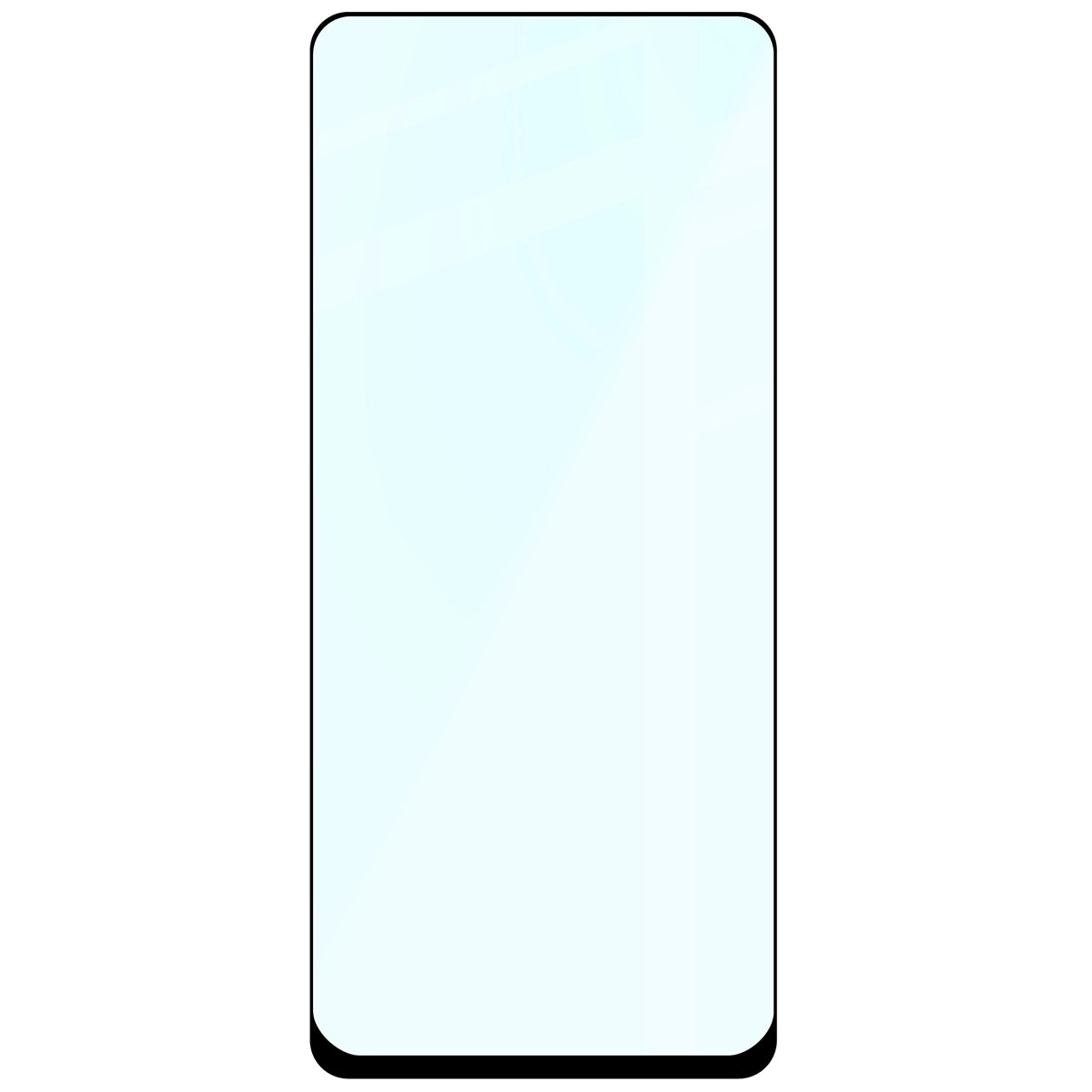 Gehärtetes Glas Bizon Glass Edge 2 für Galaxy XCover 7 Pro / 6 Pro, schwarz