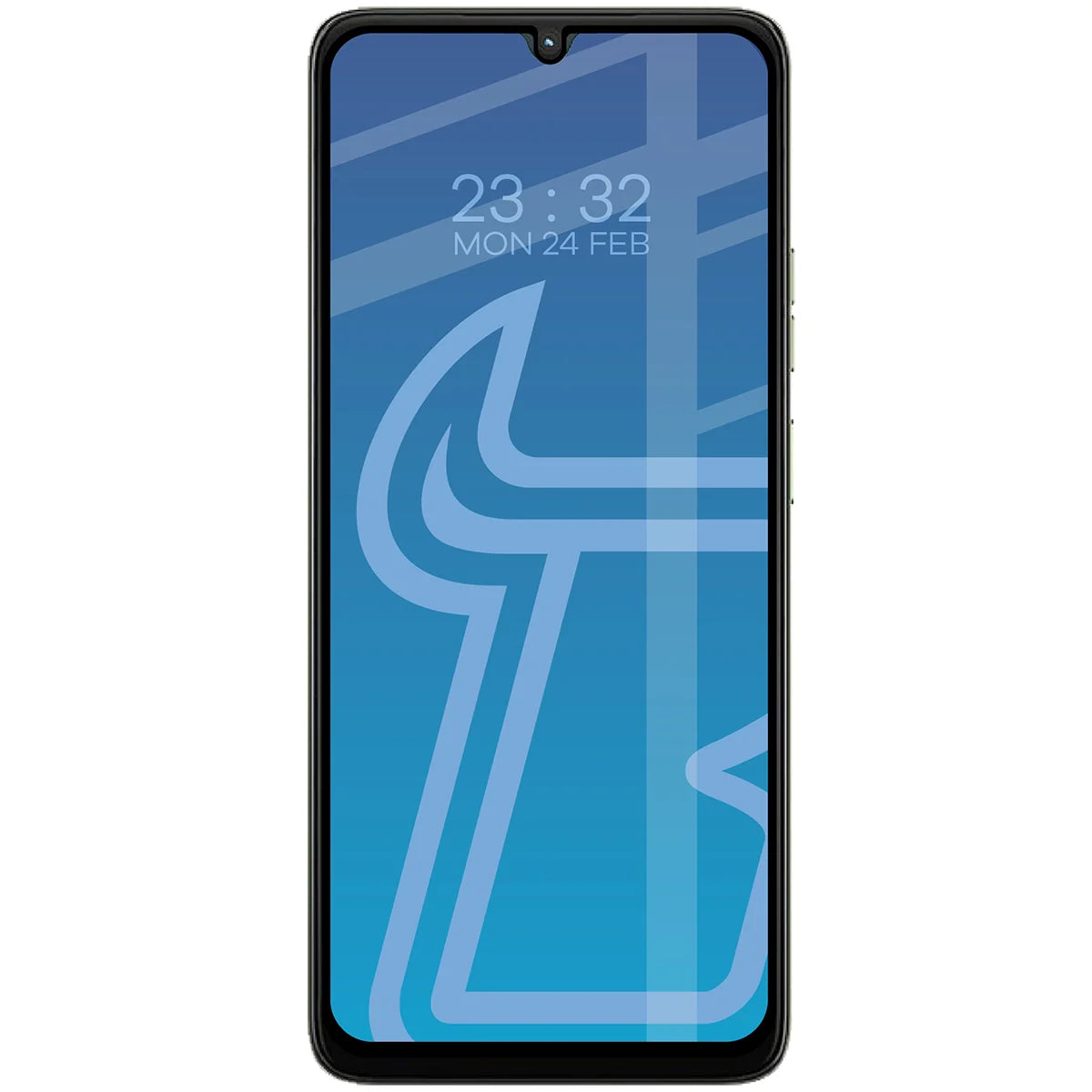 Gehärtetes Glas für Motorola Moto G06 4G / G06 Power 4G, Bizon Glass Edge 2, Schwarzer Rahmen