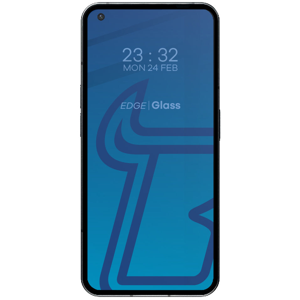 Gehärtetes Glas Bizon Glass Edge 2 für Nothing Phone 1, schwarz