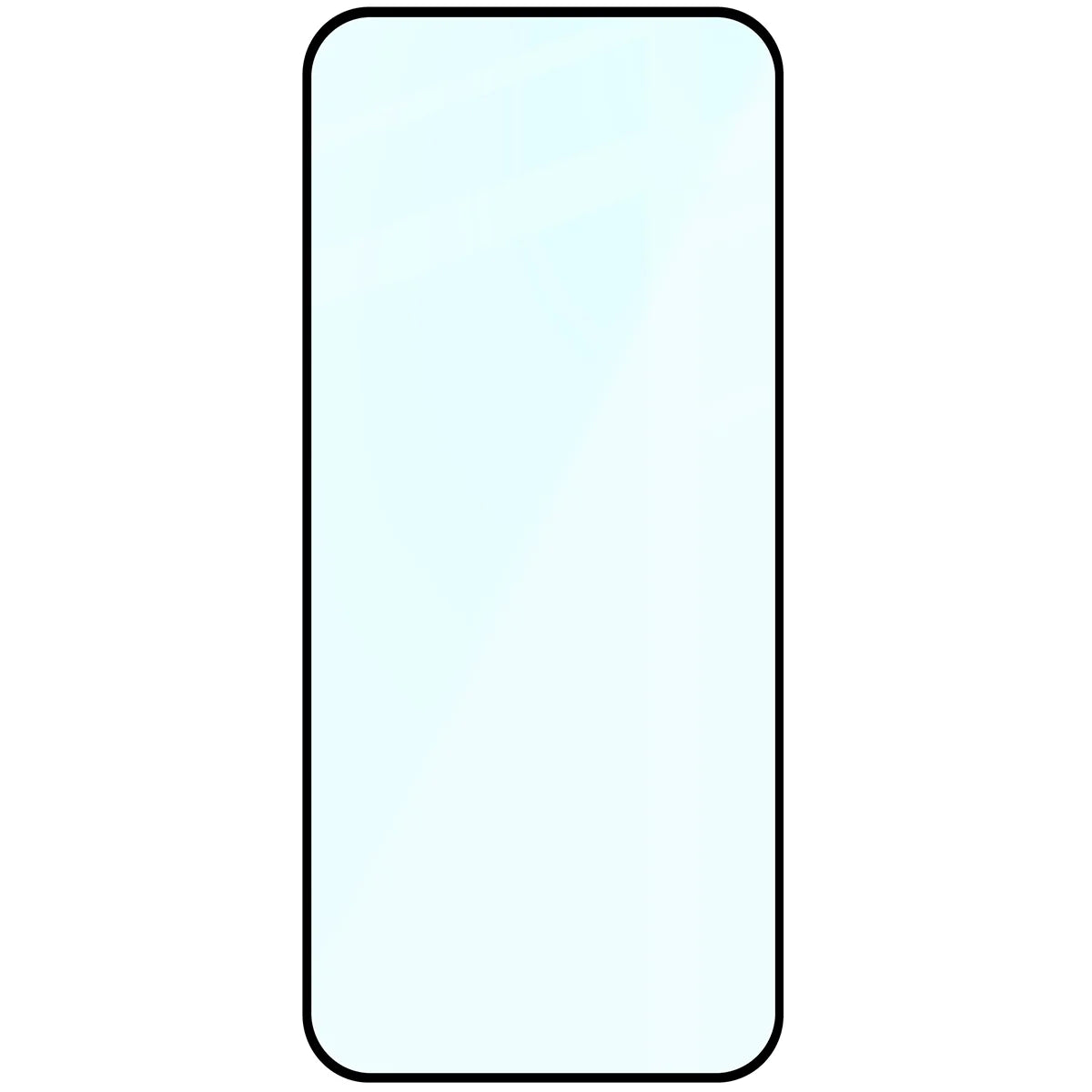 Gehärtetes Glas für Nothing Phone (4a) Pro, Bizon Glass Edge, Schwarzer Rahmen