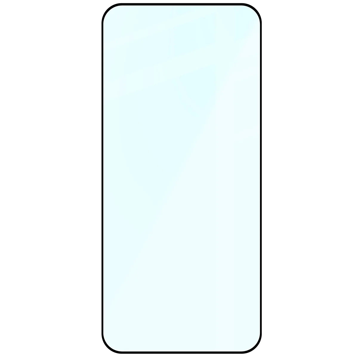 Gehärtetes Glas für OnePlus 15R, Bizon Glass Edge, Schwarzer Rahmen
