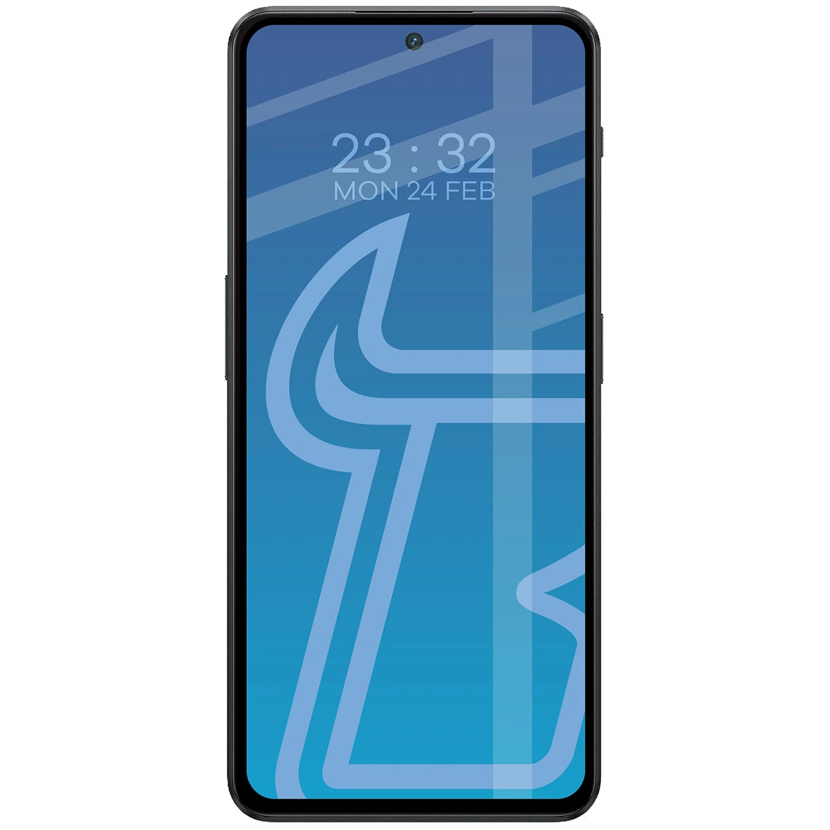 Gehärtetes Glas Bizon Glass Edge 2 für OnePlus Nord 3, Schwarz