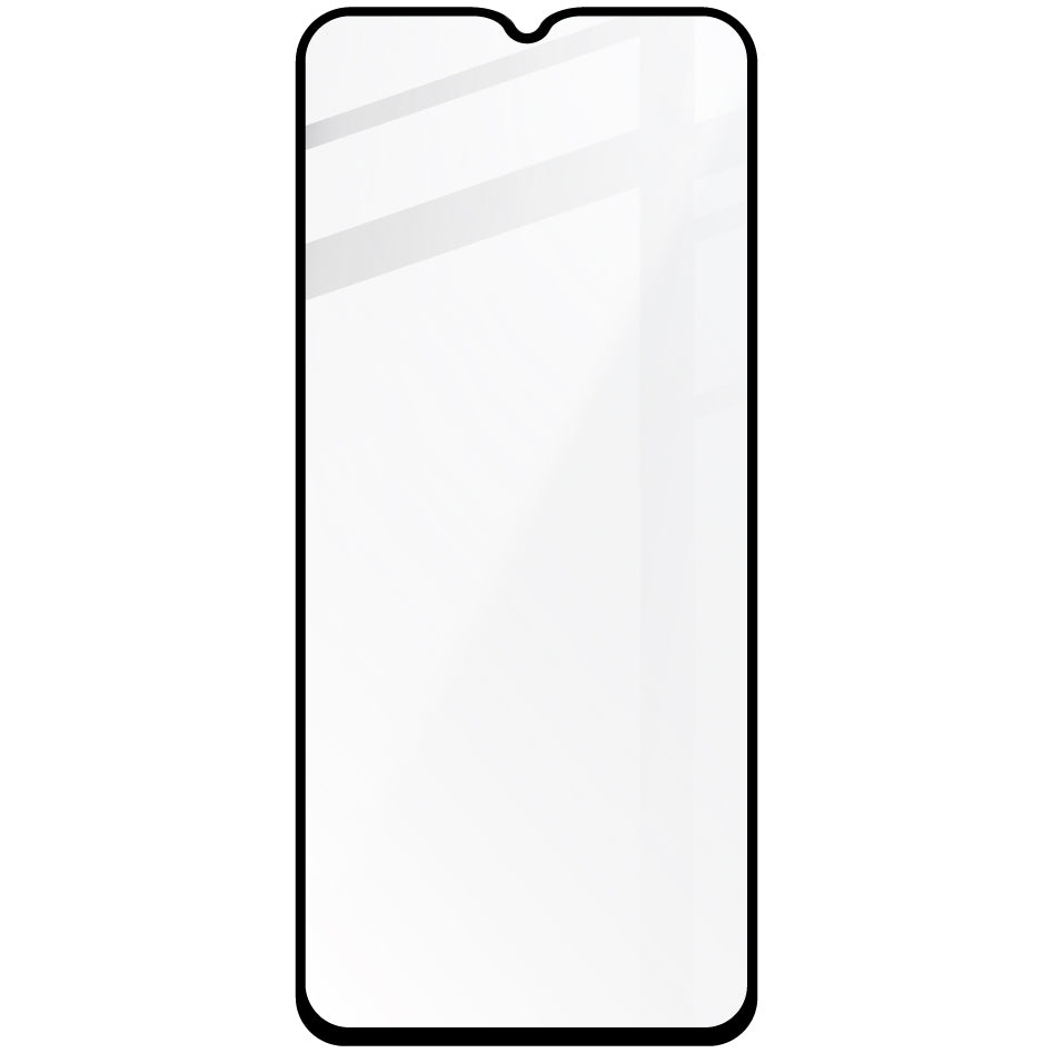 Gehärtetes Glas Bizon Glass Edge 2 für Oppo A38, schwarz