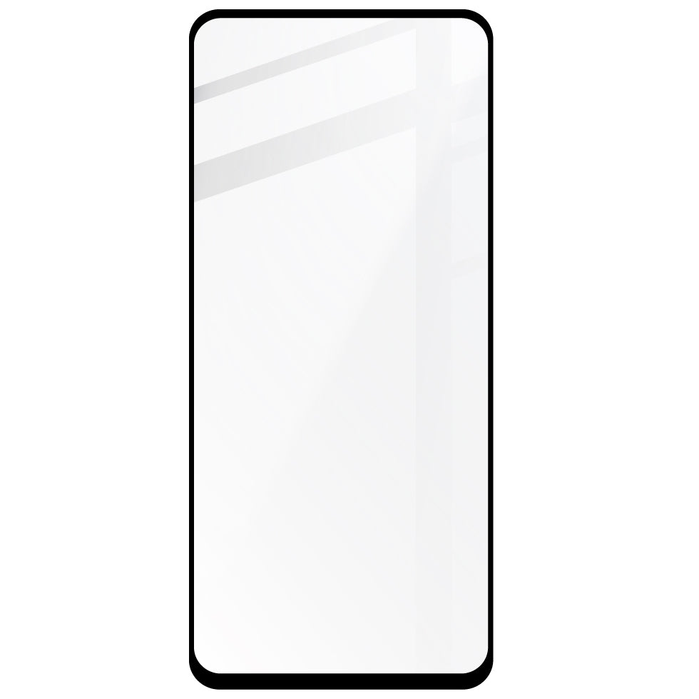 Gehärtetes Glas für Oppo A79 5G, Bizon Glass Edge 2, schwarz
