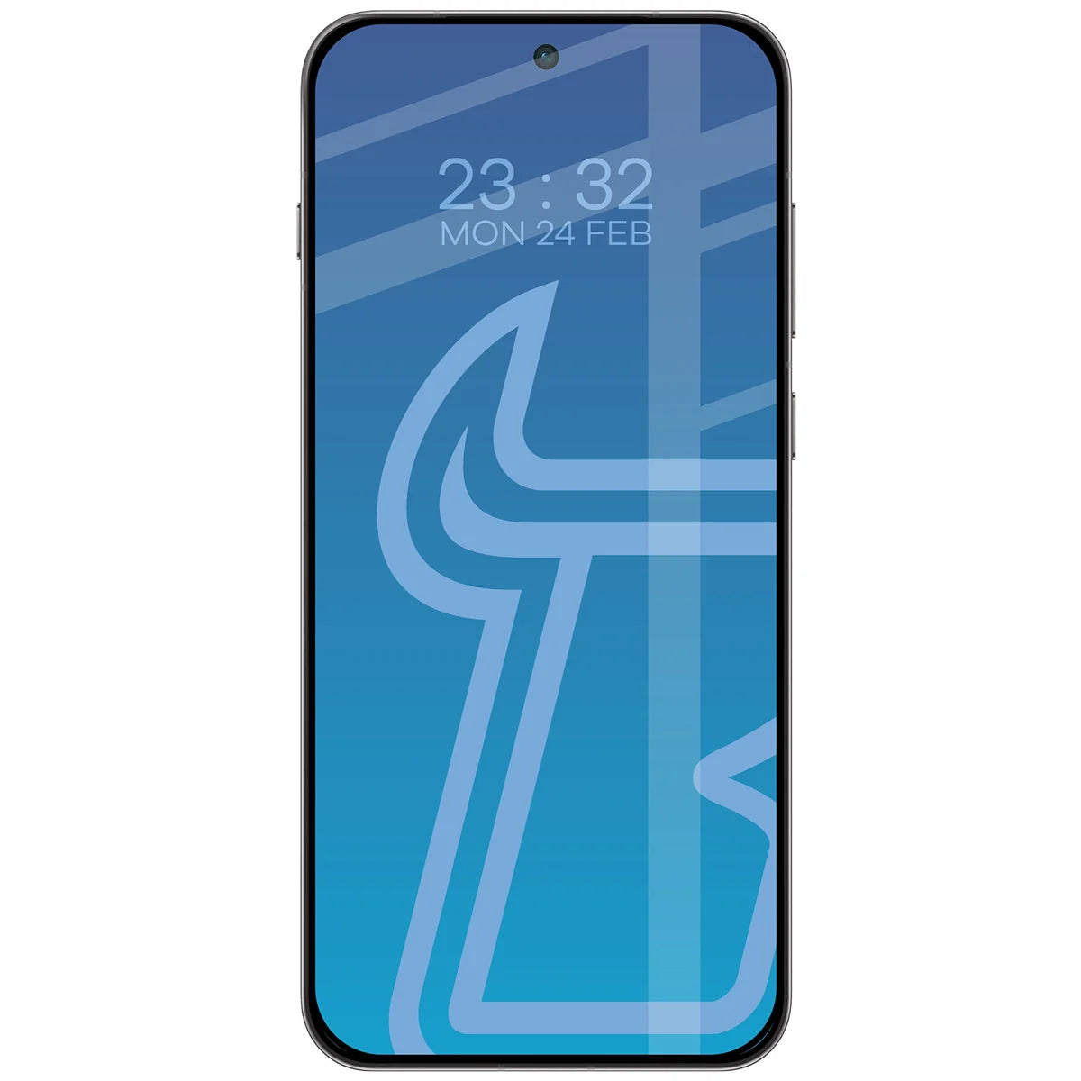 Gehärtetes Glas für Oppo Find X9, Bizon Glass Edge, Schwarzer Rahmen