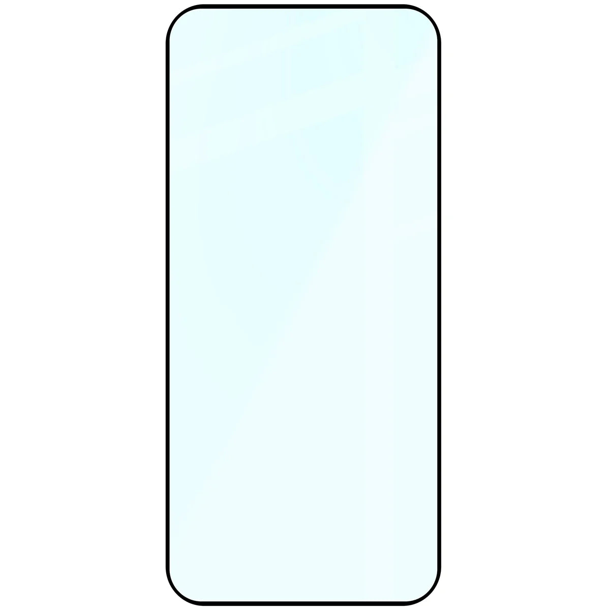 Gehärtetes Glas für Oppo Reno 15 / 15 F / 15 FS / A6 Pro 5G, Bizon Glass Edge, Schwarzer Rahmen