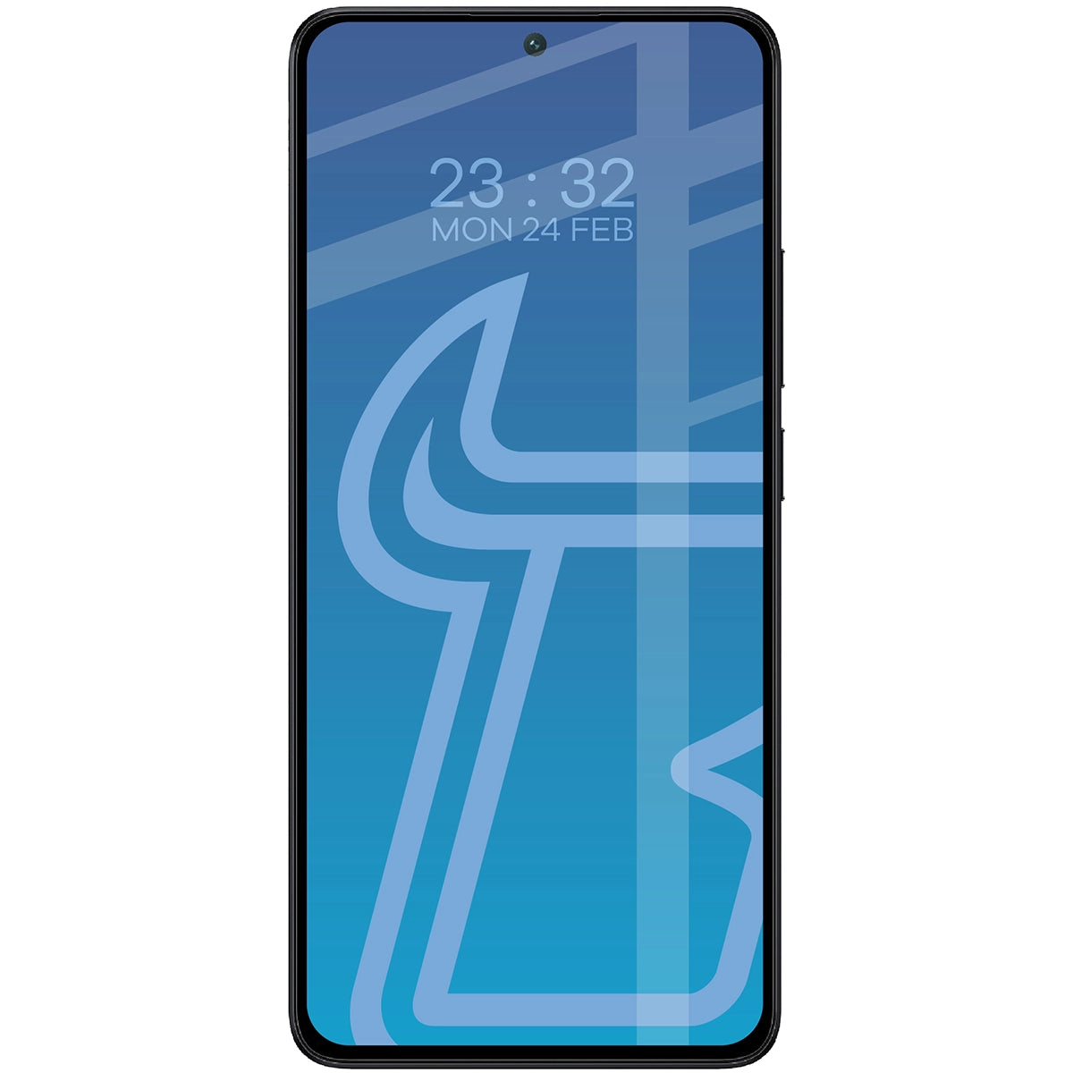 Gehärtetes Glas für Xiaomi Poco X6 Pro / X7 Pro, Bizon Glass Edge 2, schwarz