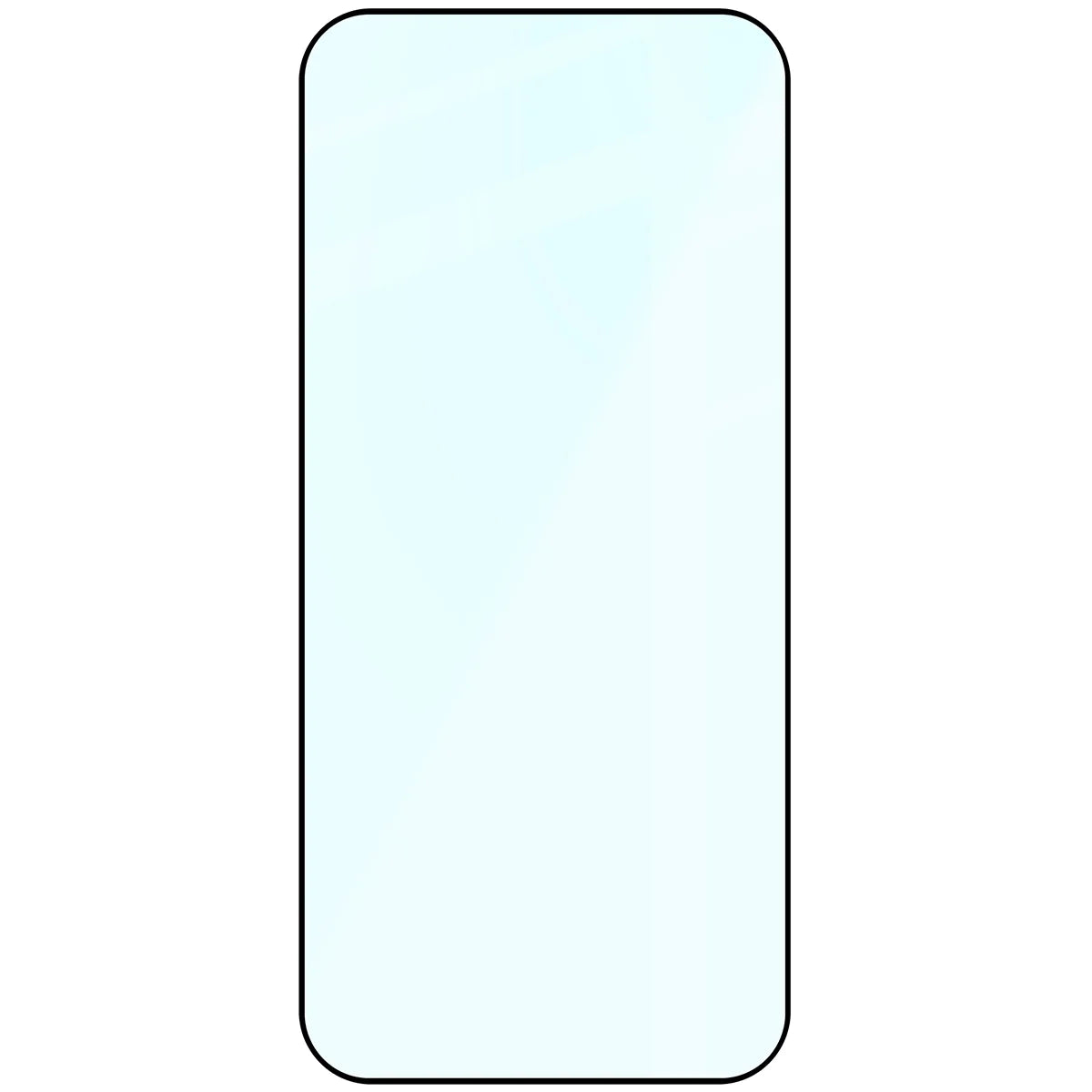 Gehärtetes Glas für Realme 16 Pro 5G, Bizon Glass Edge, Schwarzer Rahmen
