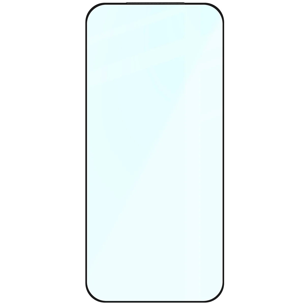 Gehärtetes Glas für Realme GT 8 / 8 Pro, Bizon Glass Edge, Schwarzer Rahmen