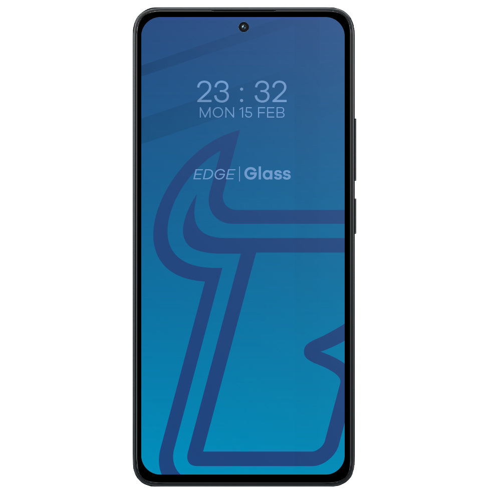 Gehärtetes Glas für Xiaomi Redmi Note 13 4G, Bizon Glass Edge 2, schwarz