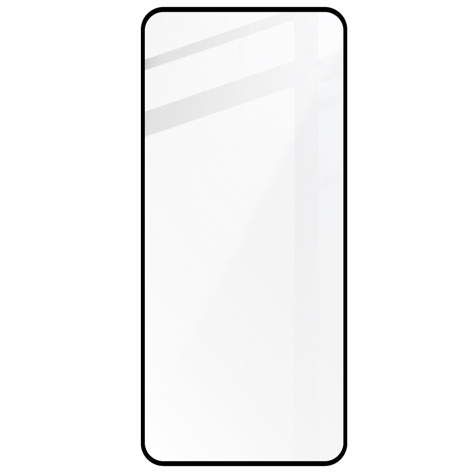 Gehärtetes Glas für Xiaomi Redmi Note 13 4G, Bizon Glass Edge 2, schwarz