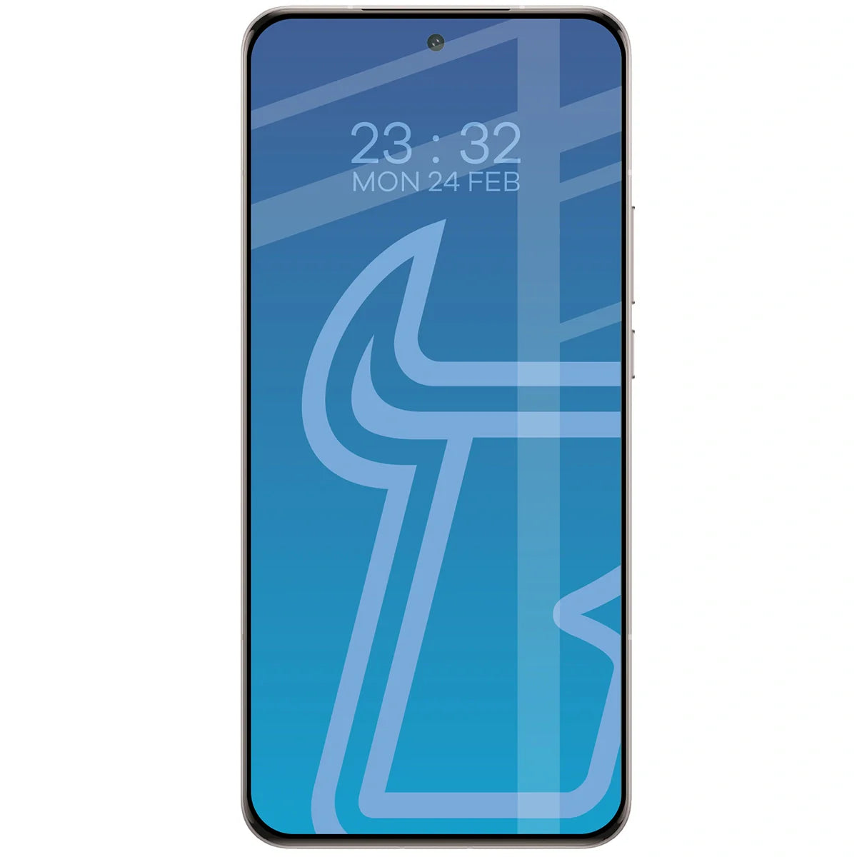 Gehärtetes Glas für Xiaomi 15T / 15T Pro, Bizon Glass Edge 2, Schwarzer Rahmen
