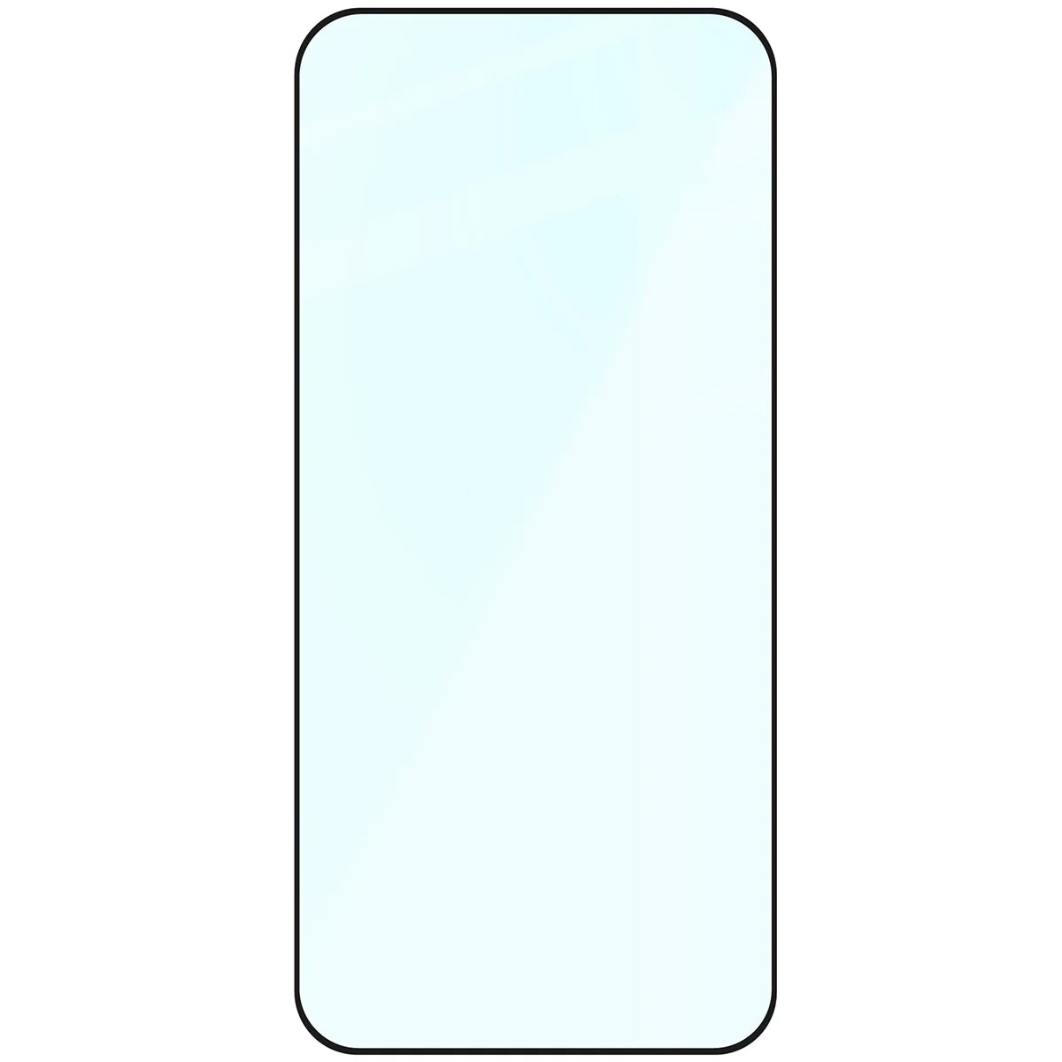 Gehärtetes Glas für Xiaomi POCO F8 Pro, Bizon Glass Edge, Schwarzer Rahmen