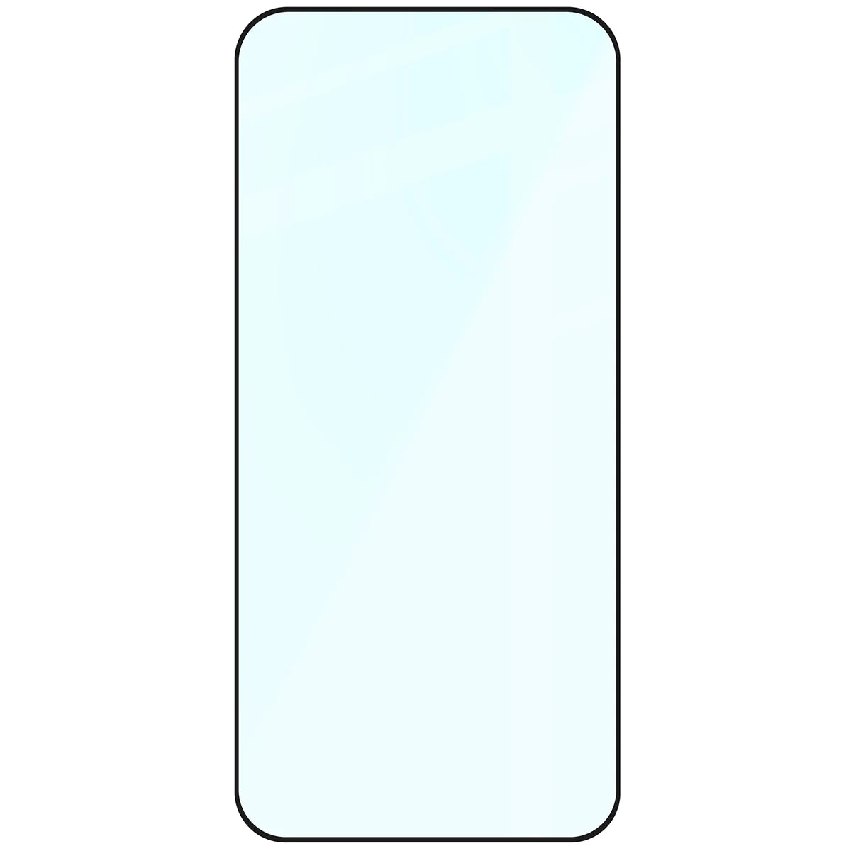 Gehärtetes Glas für Xiaomi POCO F8 Ultra, Bizon Glass Edge, Schwarzer Rahmen
