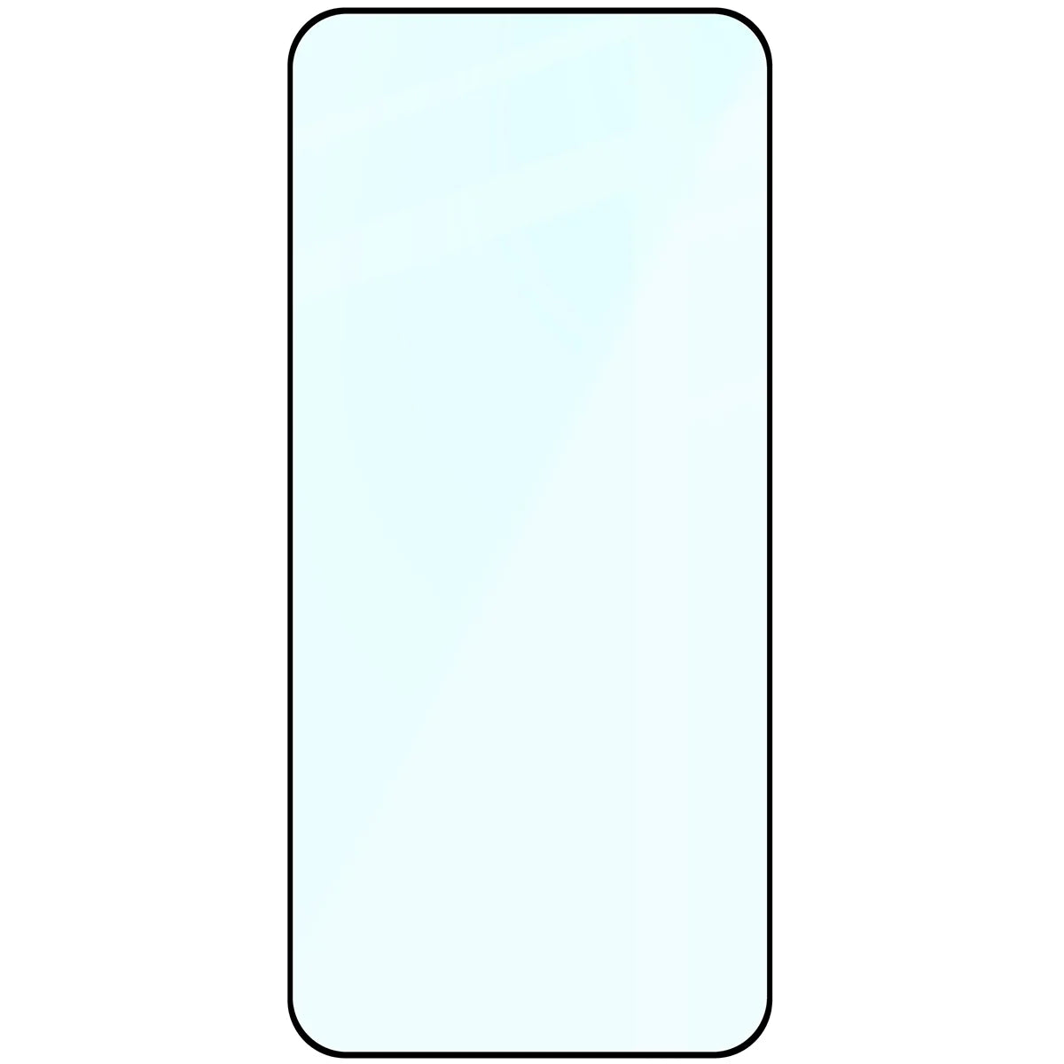 Gehärtetes Glas für Xiaomi POCO X8 Pro Max, Bizon Glass Edge, Schwarzer Rahmen